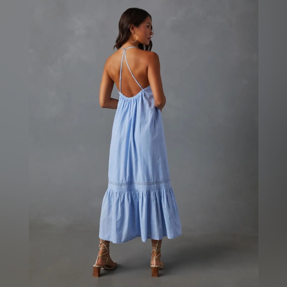 Vici Light Blue Maxi Dress - Picture 2 of 7